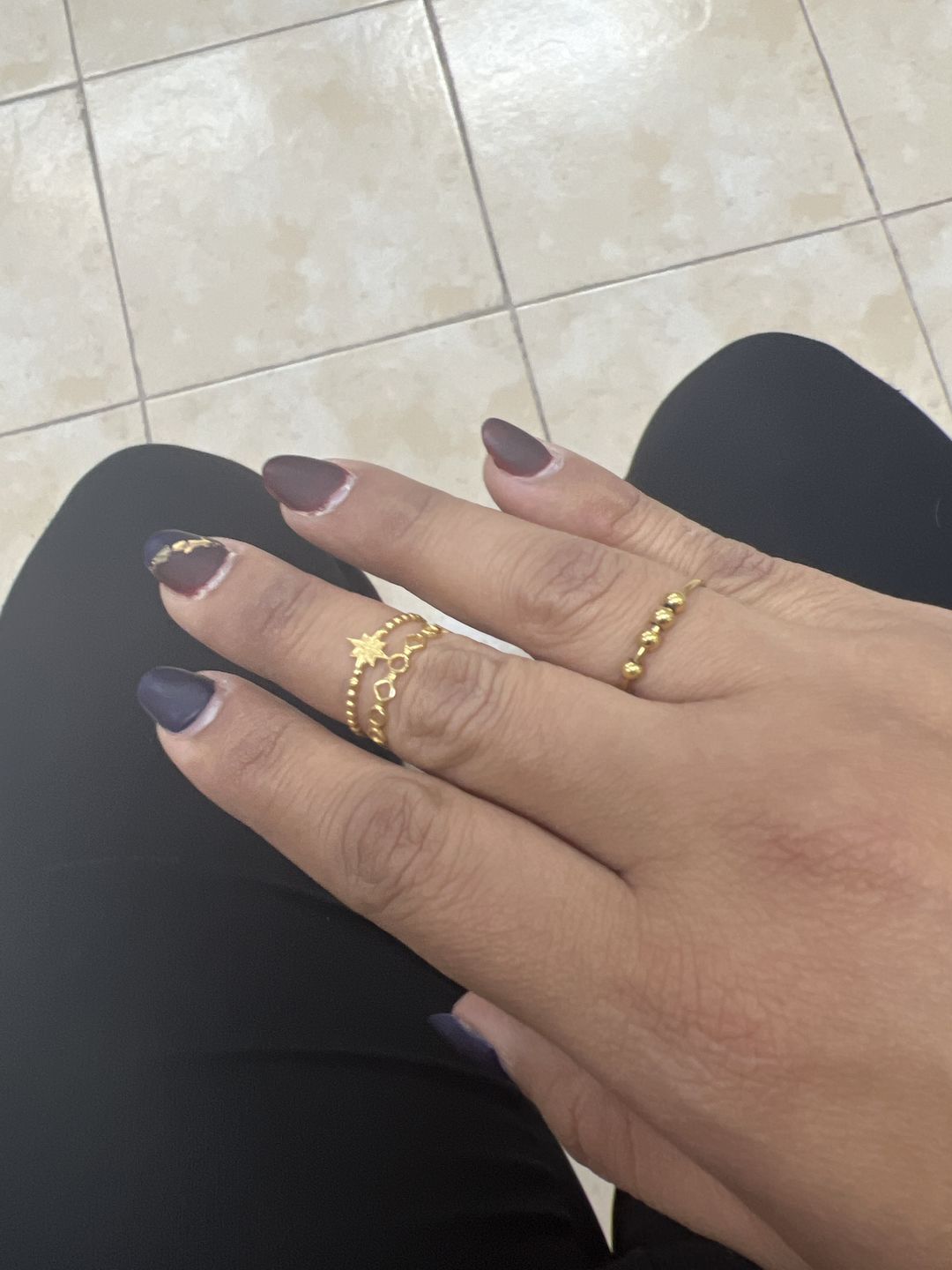 Customer photo review of Anillo Ajustable Star