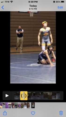 Customer photo review of Chocolate Whey Protein Isolate