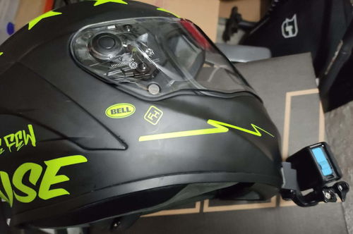 Customer photo review of Bell Star MIPS / DLX MIPS Camera Mount