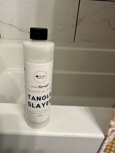 Customer photo review of "Tangle Slayer" Extreme Slip Detangling Conditioner