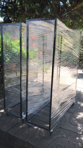 Customer photo review of Perchero industrial Metal BLACK
