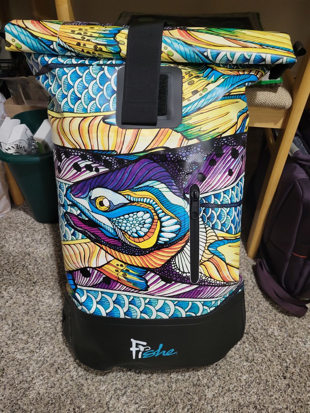 Customer photo review of Kaleido King Backpack Dry Bag