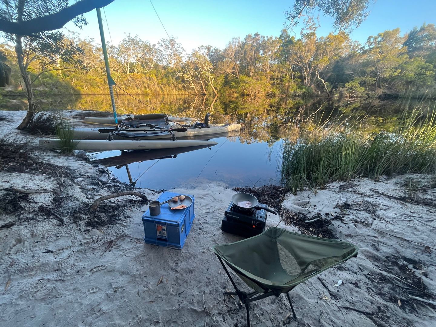 Customer photo review of Lightweight Camp Chair