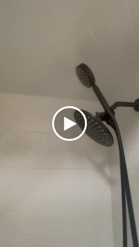 Customer video review of 1-Spray Dual Shower Head Set