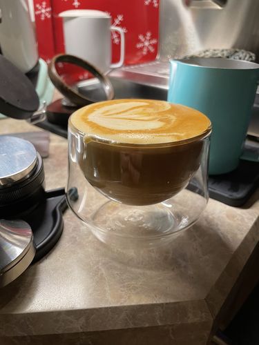 Customer photo review of Imagine Milk glasses