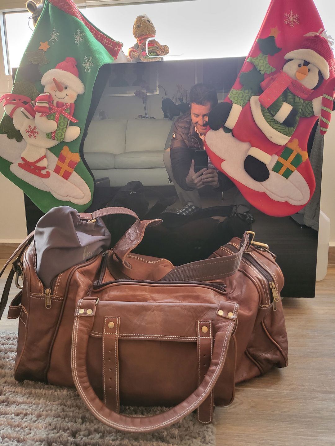 Customer photo review of Traveler Weekender Duffle