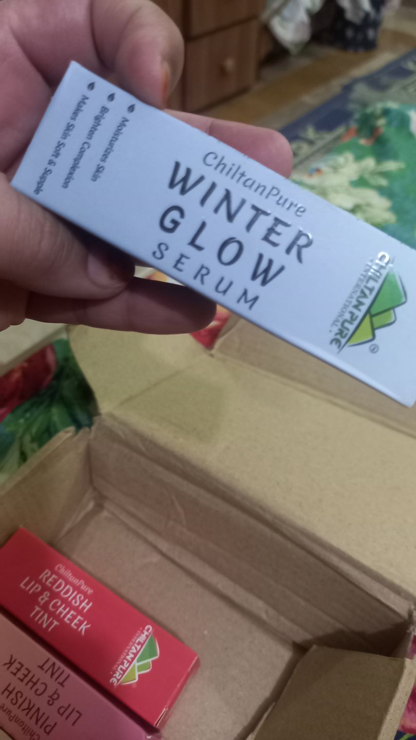 Customer photo review of Winter Glow Serum – Formulated With Multivitamins, Makes Skin Super Soft, & Supple