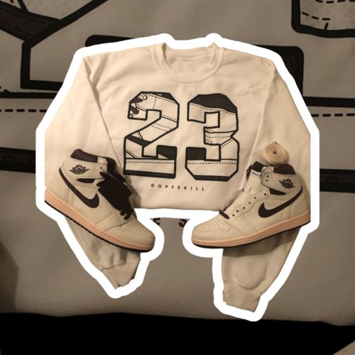 Customer photo review of Number 23 Crewneck Sweatshirt Match A Ma Maniere x Jordan 1