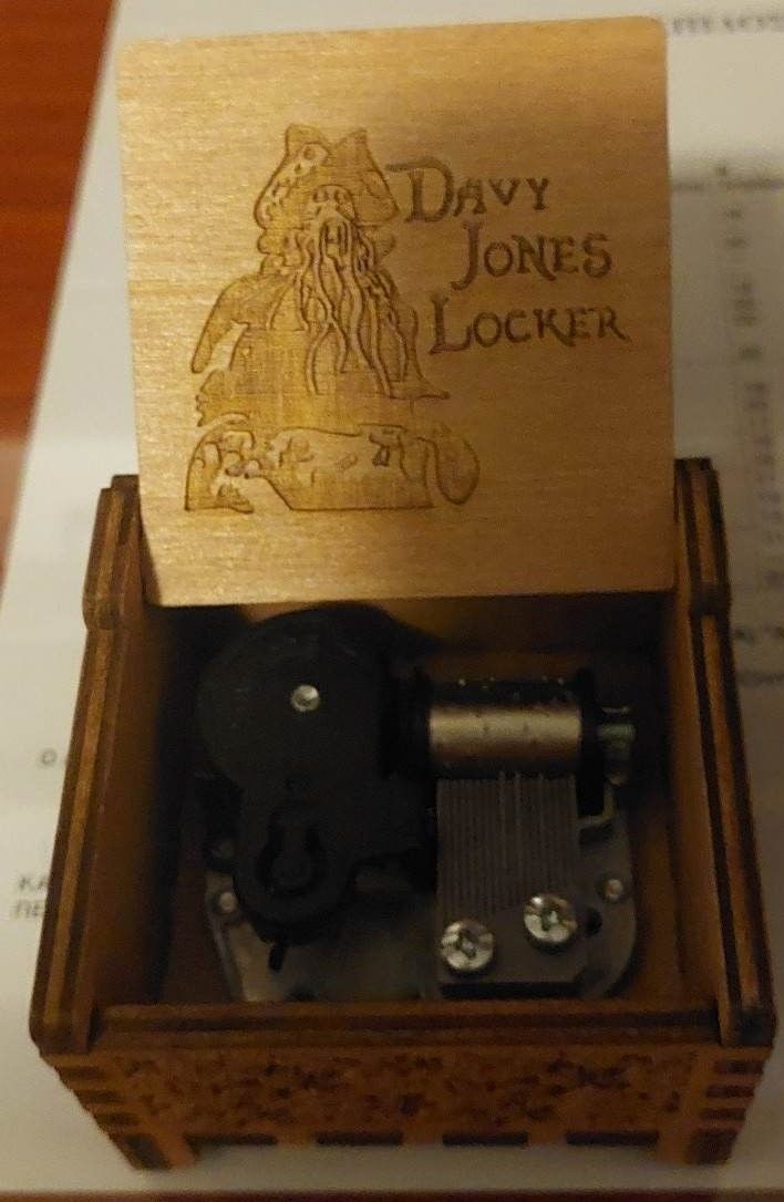 Customer photo review of Wind-up Music Box