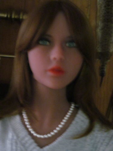 Customer photo review of Pixie Blue Prescription Colored Contact Lenses