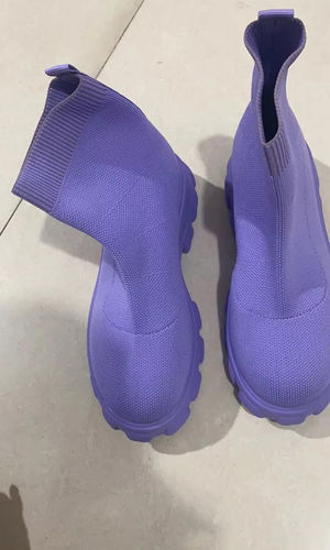 Customer photo review of Soft Girl Ankle Boots