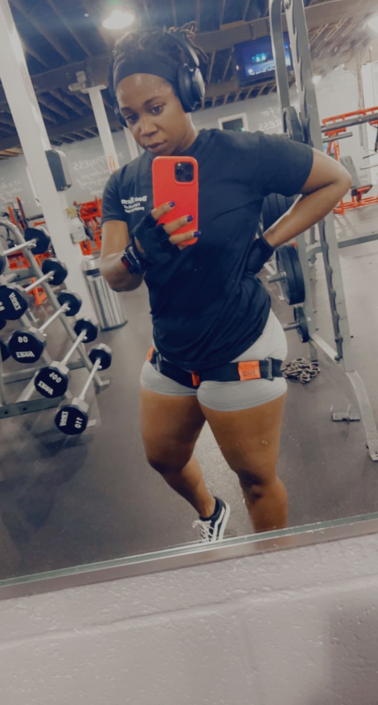 Customer photo review of Leg Suppression Bands