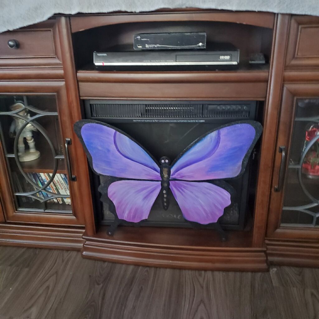 Customer photo review of Unfinished Wood Butterfly Shape - Insect - Animal - Wildlife - Craft - up to 24" DIY
