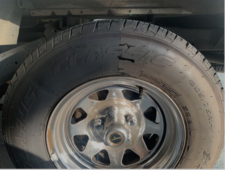 Customer photo review of Wheely Great Tire Conditioner