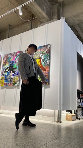 Customer photo review of A-line Culottes Casual Pants