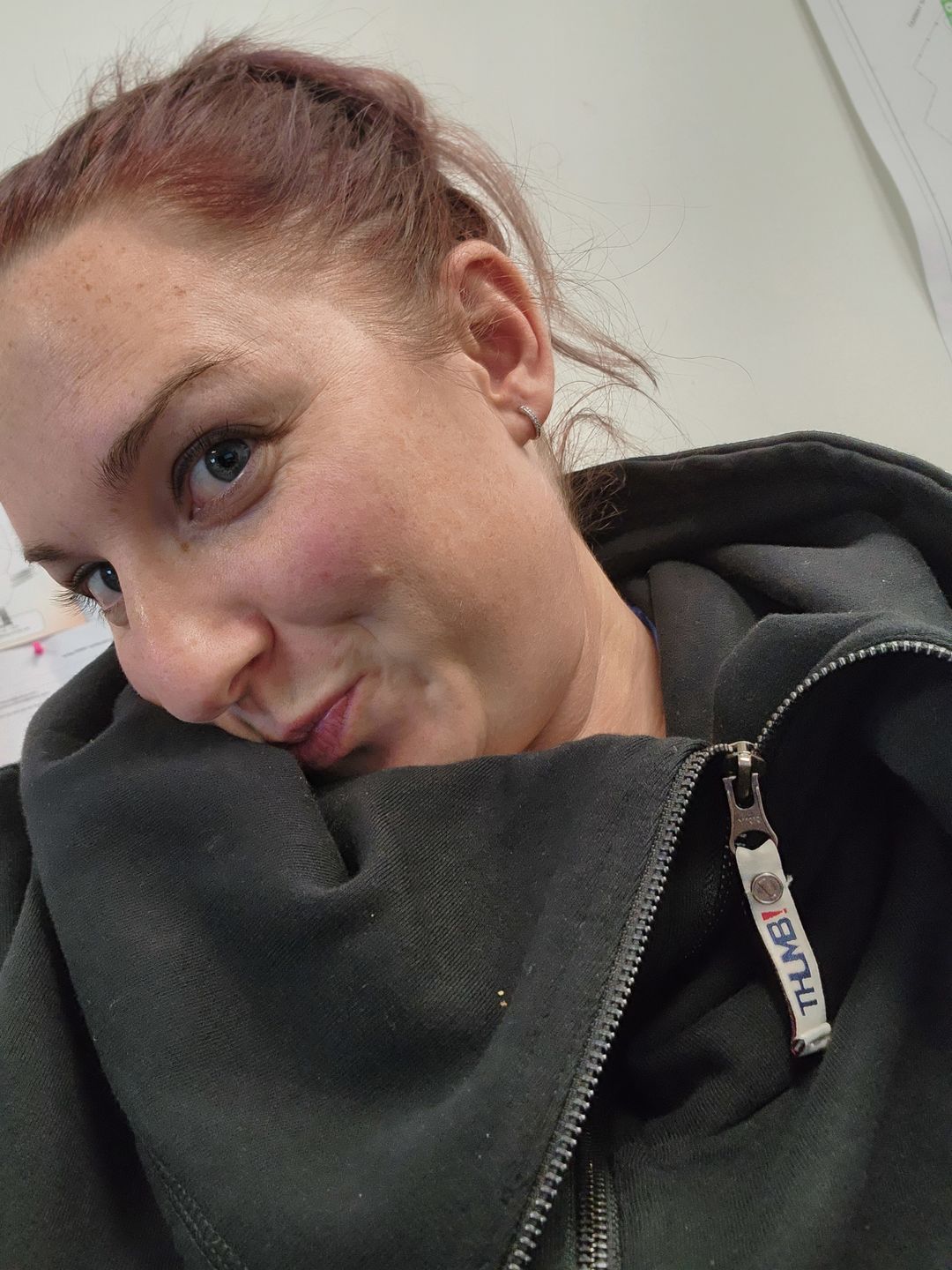 Customer photo review of THE CASEY FLEECE