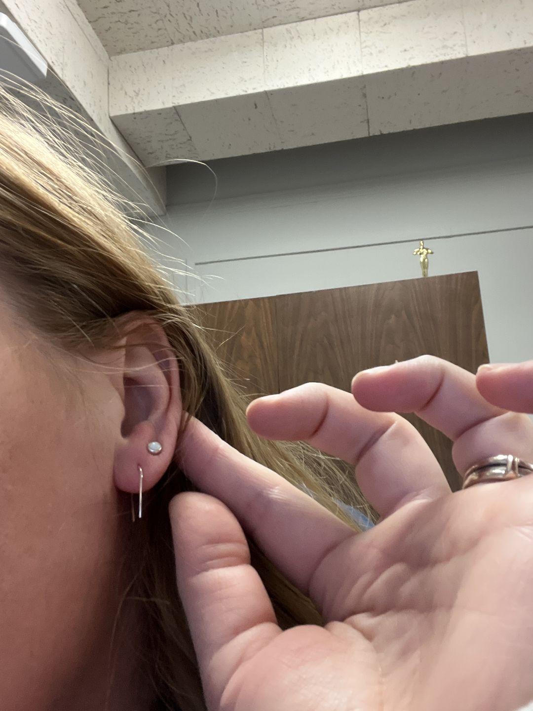 Customer photo review of Opal Stud