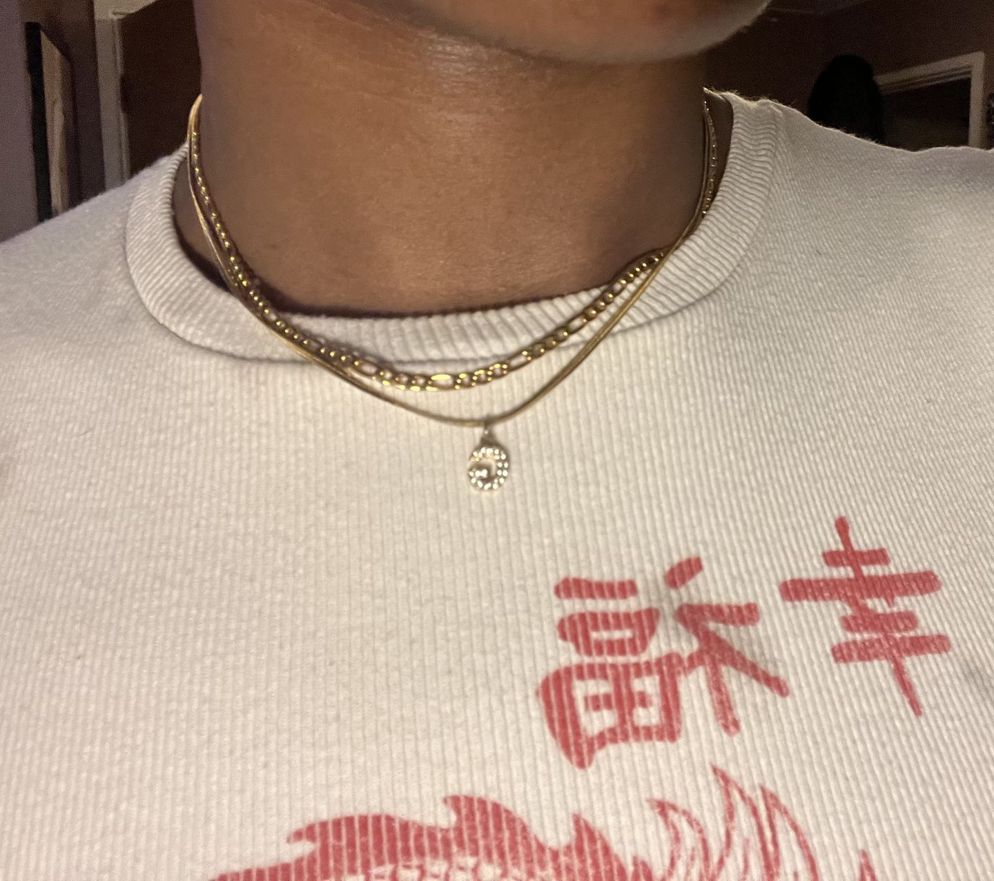 Customer photo review of Mini initial chain