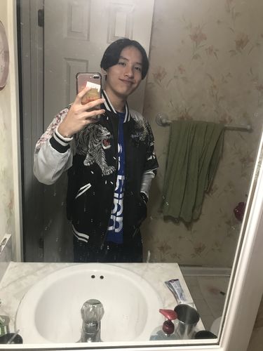 Customer photo review of Four Legendary Creatures Sukajan Souvenir Jacket