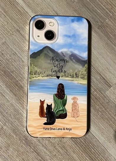 Customer photo review of Onderweg met huisdier - Gepersonaliseerd Telefoonhoesje