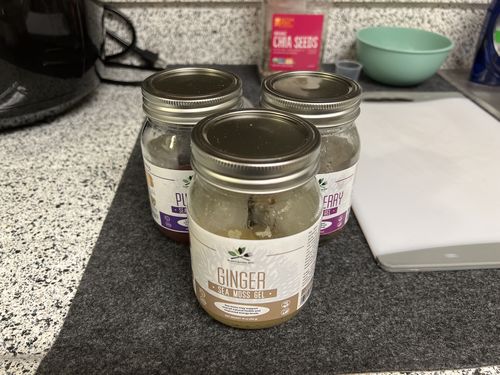 Customer photo review of IMMUNITY SEA MOSS GEL BUNDLE