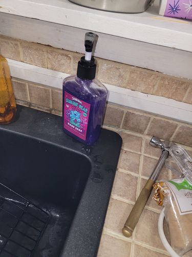 Customer photo review of Gummie Bear Guts Hand Soap