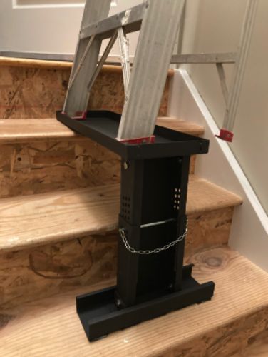 Customer photo review of EZ™️ Ladder Leveler