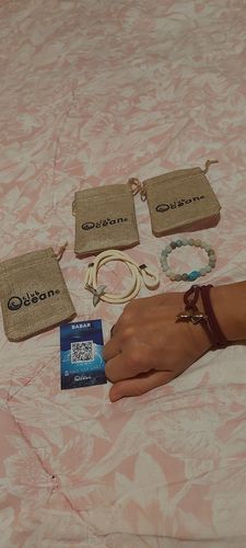 Customer photo review of "Turtle" tracking bracelet