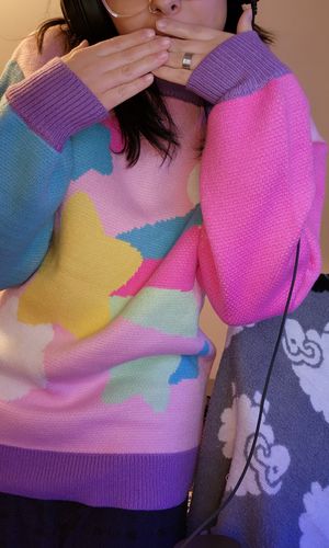 Customer photo review of Dreamy Knit Sweater