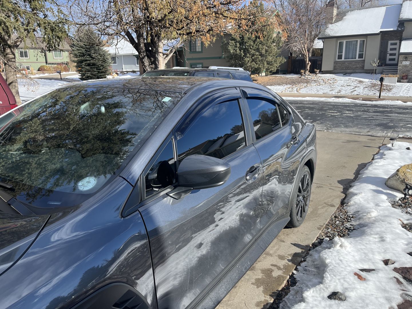 Customer photo review of Window Visors Sun/Rain Guards