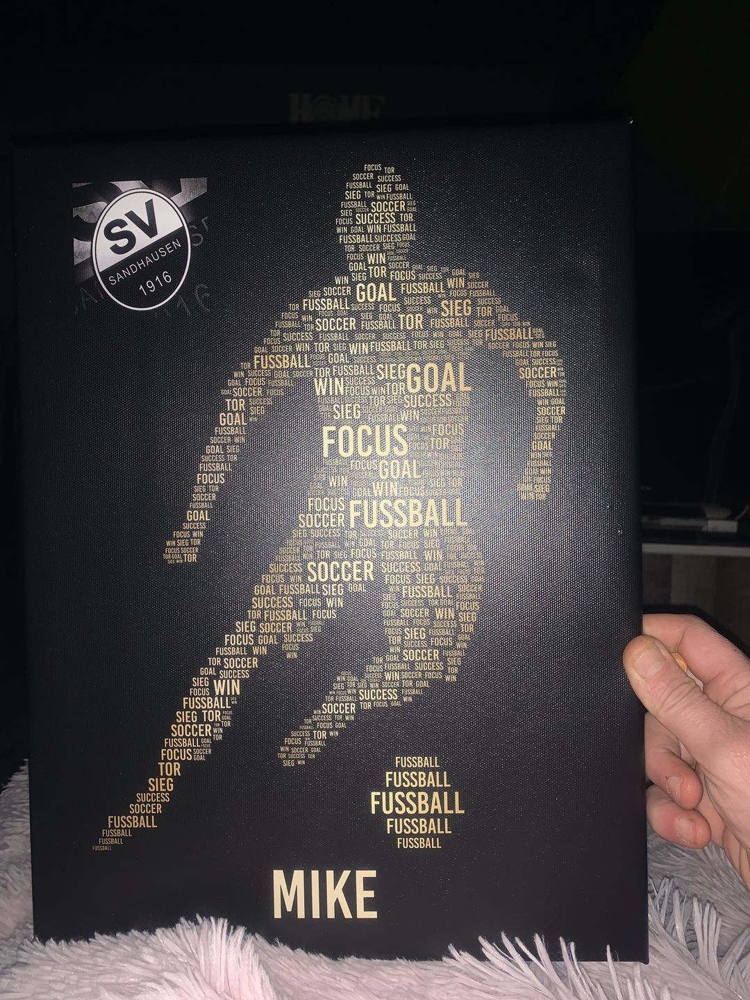 Customer photo review of Golden Player Dein Verein