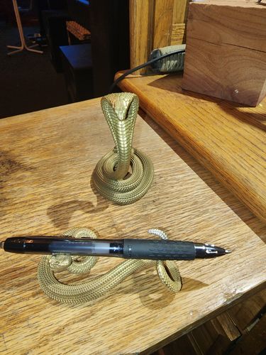 Customer photo review of Cobra Phone Stand