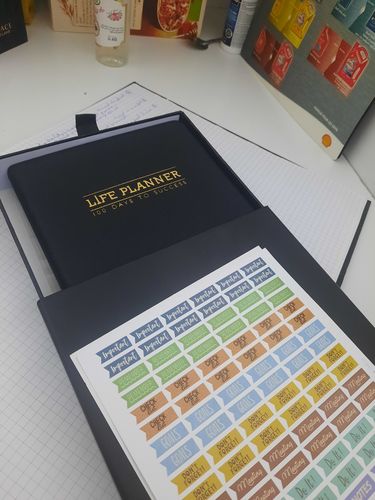 Customer photo review of Life Planner Box Premium