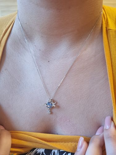 Customer photo review of An meine wunderschöne Tochter - Sternen Halskette