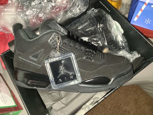 Customer photo review of Jordan 4 Retro Black Cat  (2020)