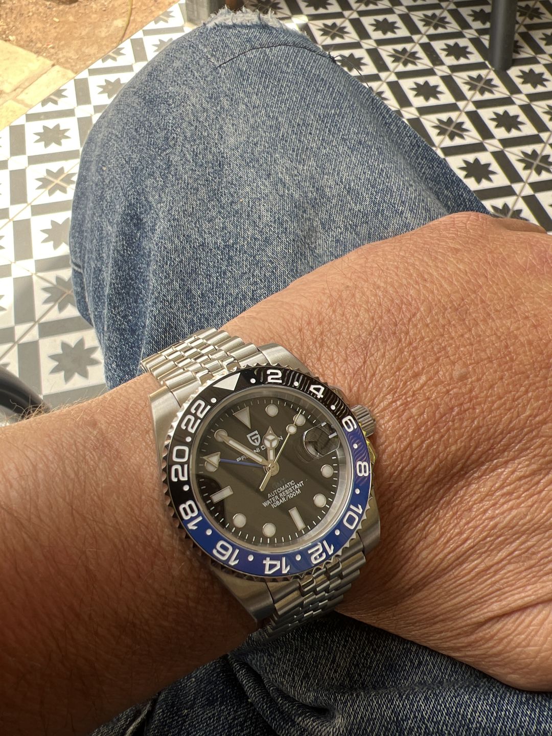 Customer photo review of Pagani Design PD-1662 "GMT-Master II"