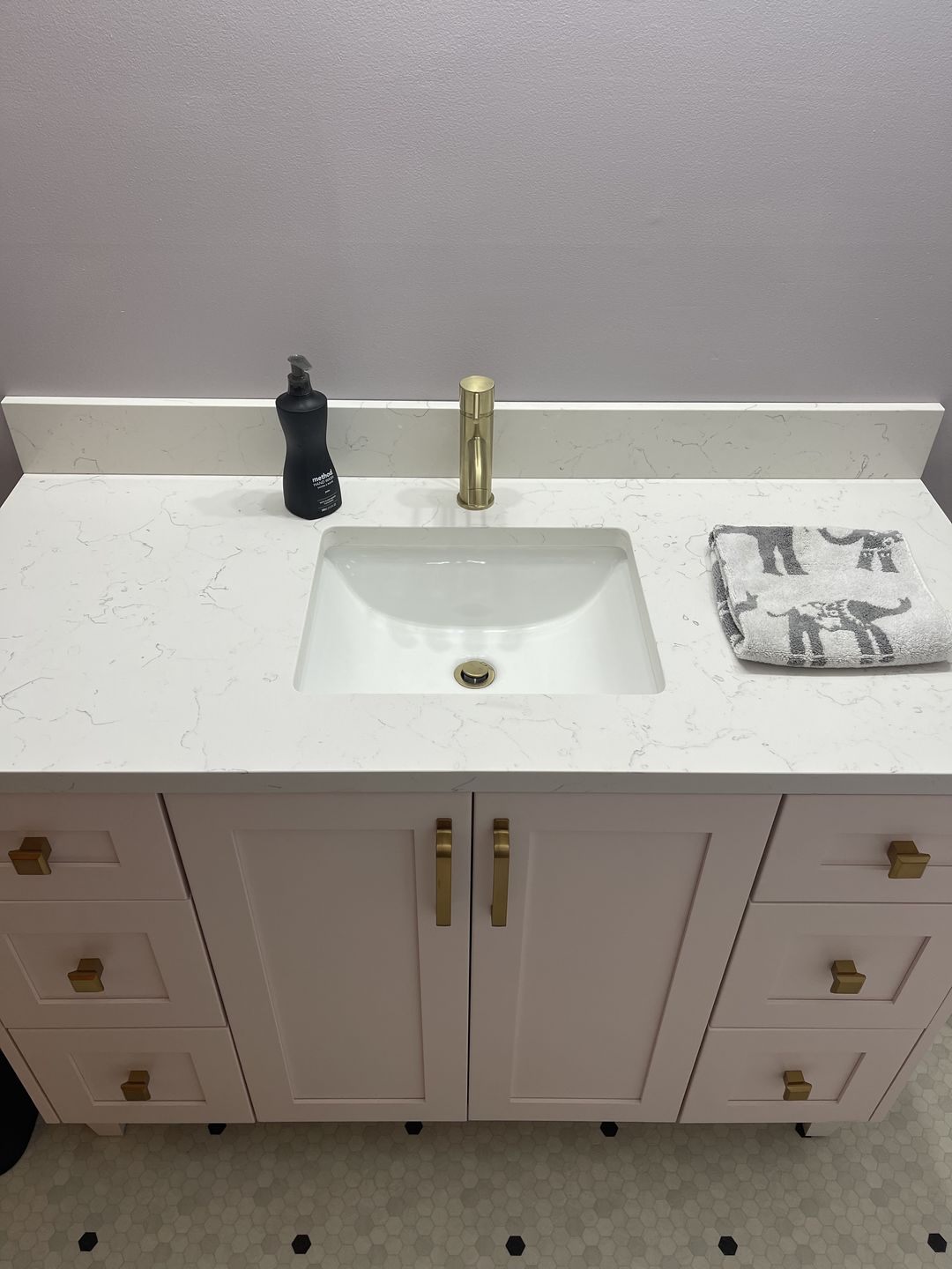 Customer photo review of Sidesplash, Arctic Trace Quartz
