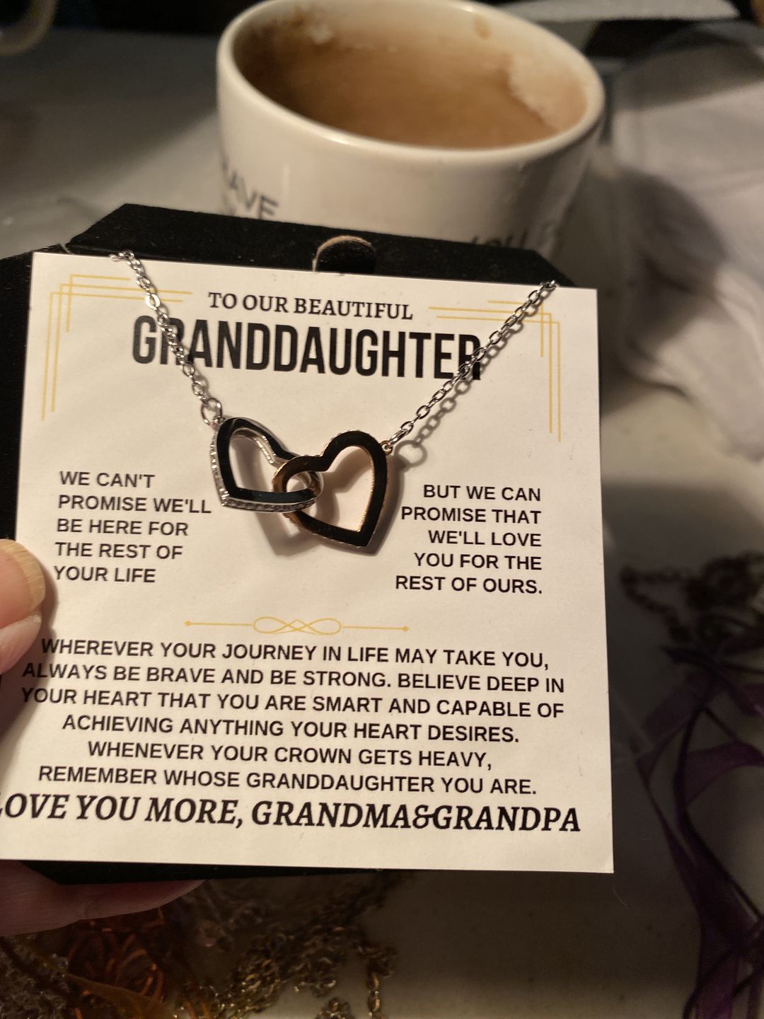 Customer photo review of To My Granddaughter - Personalized Beautiful Gift Set - SS117GM