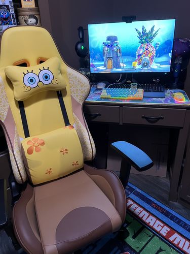 Customer photo review of SpongeBob G1 Limited Edition Gaming Chair