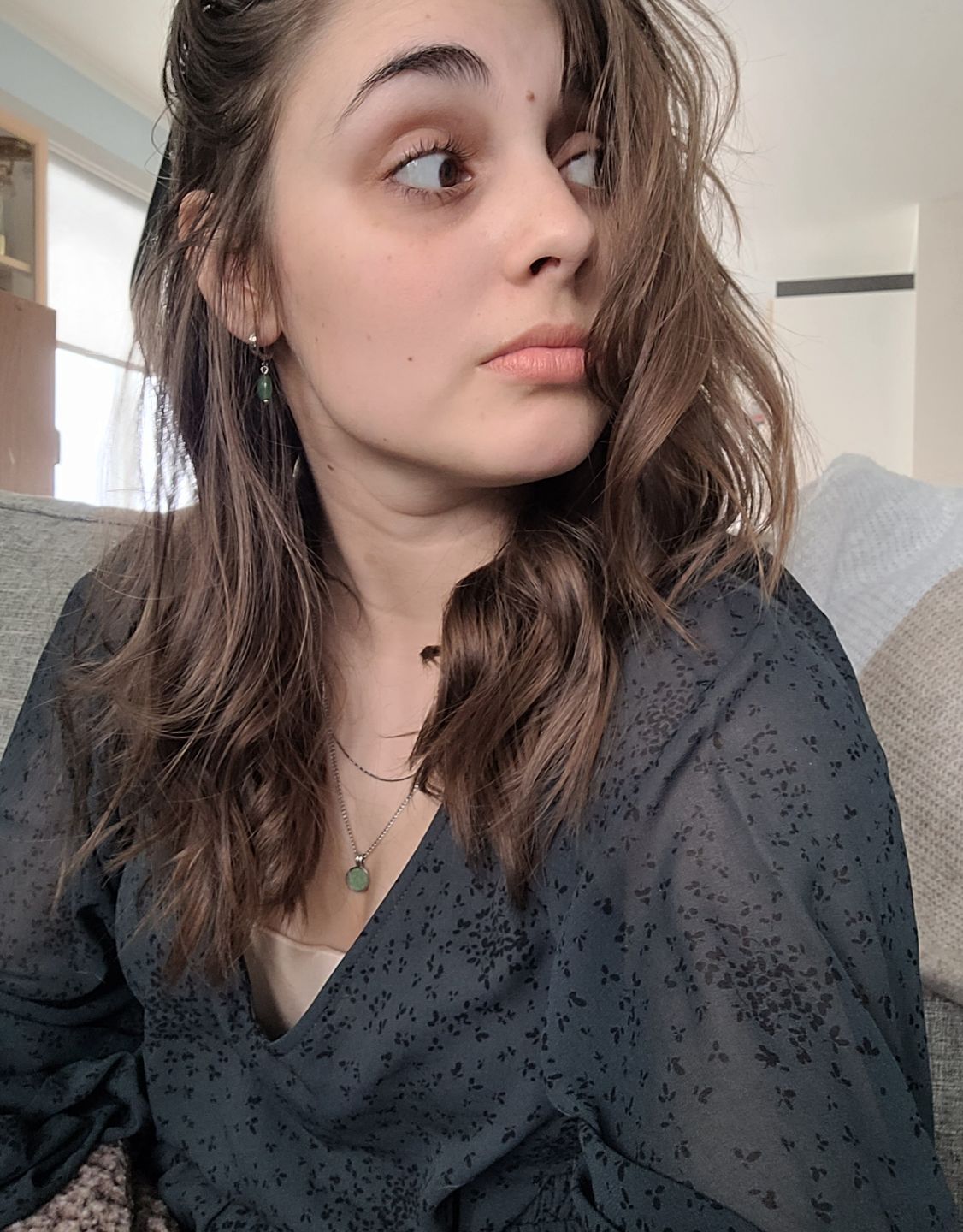 Customer photo review of Andy Necklace - Silver