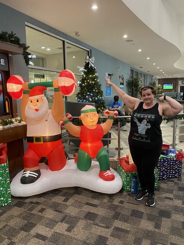 Customer photo review of Jacked Frost - Tank Top