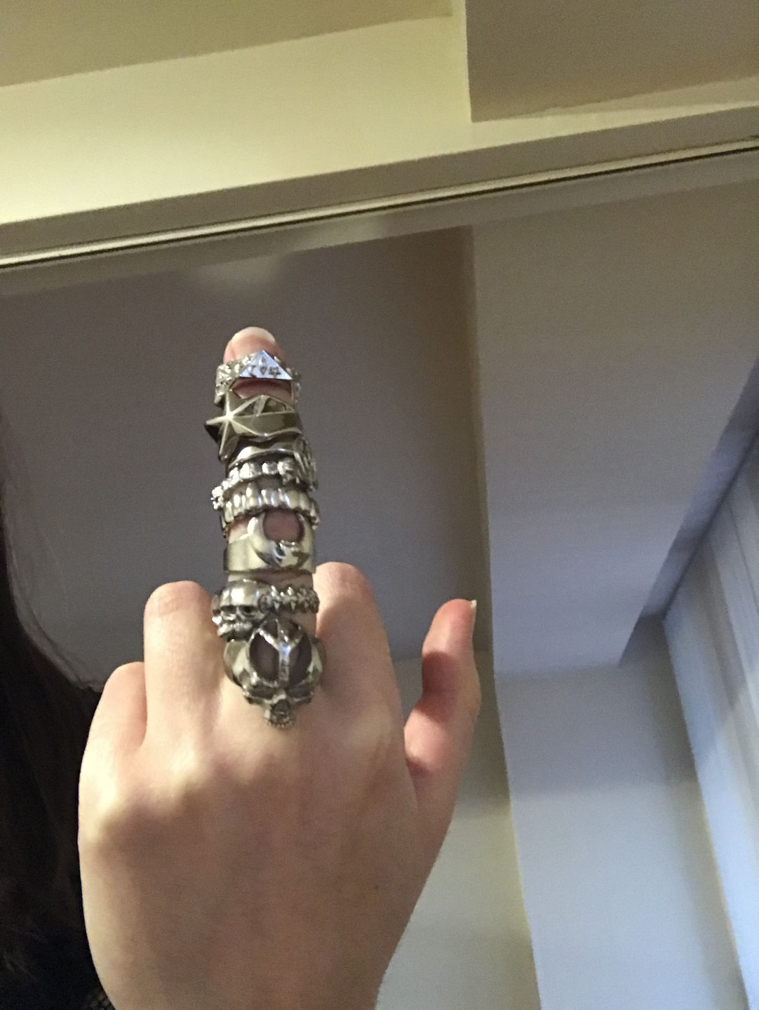 Customer photo review of PEACE OF MIND RING