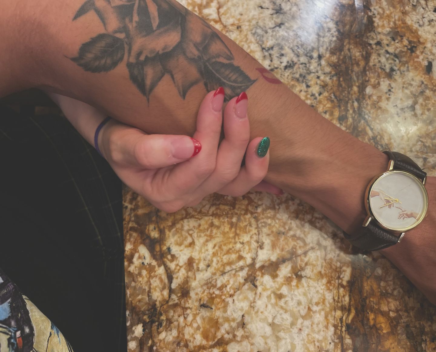 Customer photo review of Michelangelo The creation of Adam Watch
