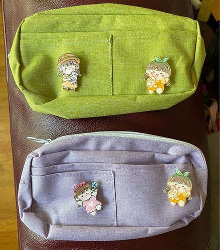 Customer photo review of Daydream Canvas Pencil Case