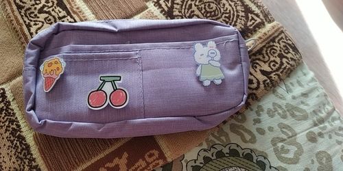 Customer photo review of Daydream Canvas Pencil Case
