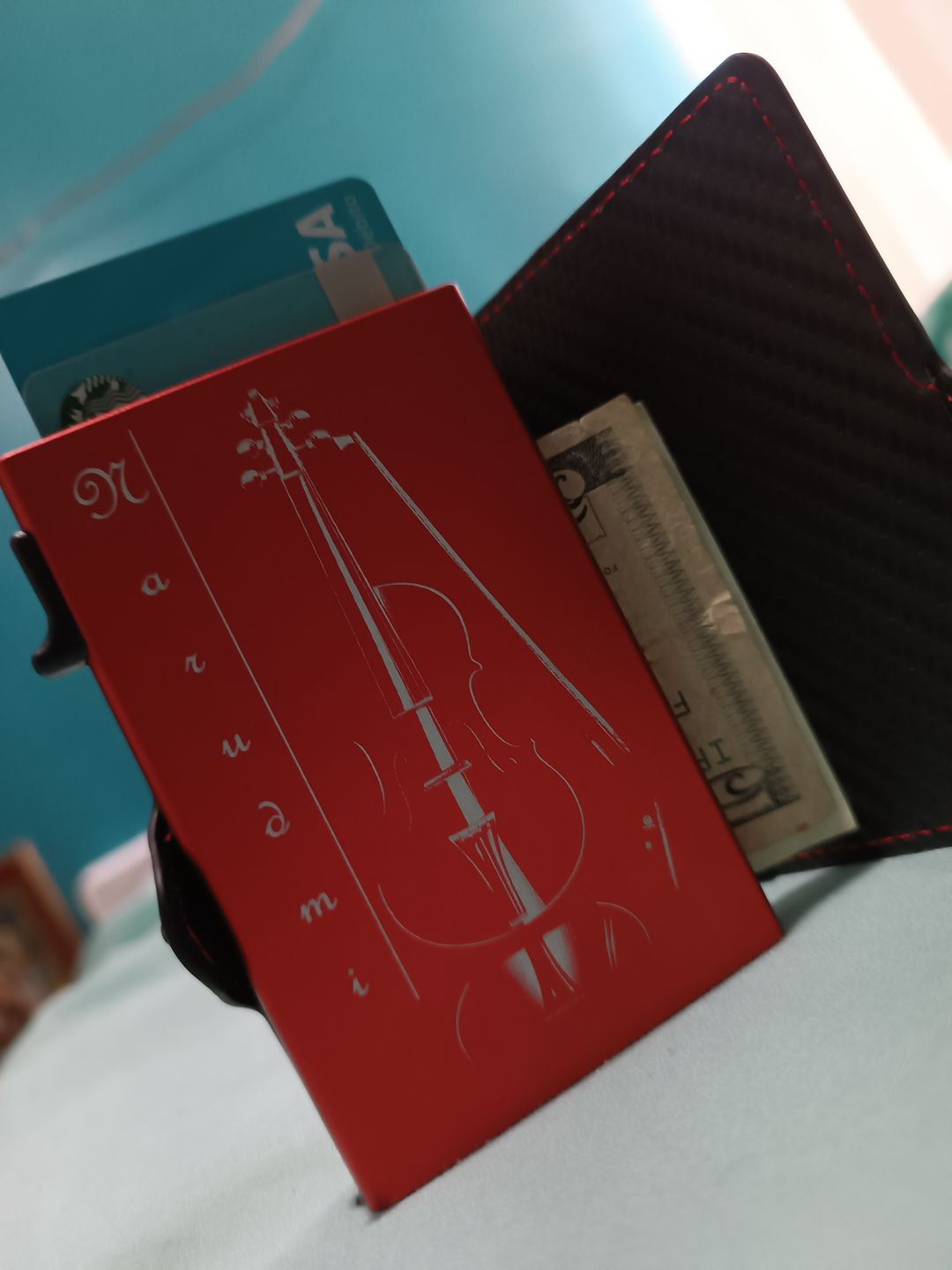 Customer photo review of E - CARBON FIBER RED