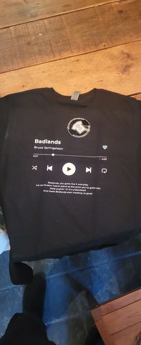 Customer photo review of Your Favorite Song T-Shirt Music Player