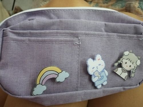 Customer photo review of Daydream Canvas Pencil Case