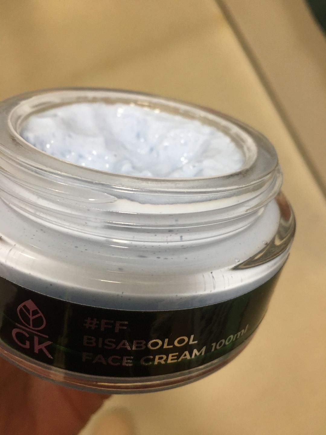 Customer photo review of BISABALOL Crème Régénérante Pour Le Visage