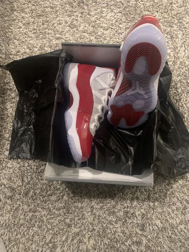 Customer photo review of Air Jordan 11 “Cherry” CT8012-116